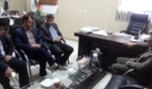 دیدار شهردار و رئیس اداره منابع طبیعی شهرستان اشکذر به مناسبت هفته منابع طبیعی