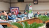 جلسه مشترک فرماندهان یگان حفاظت و مسئولین واحد حقوقی شهرستان ها 