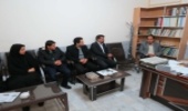 بازديد كارشناسان سازمان نظام مهندسي كشاورزي و منابع طبيعي استان يزد از اداره منابع طبيعي شهرستان مهریز