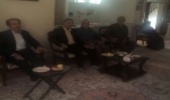  دیدارپرسنل منابع طبیعی شهرستان تفت از خانواده شهدا