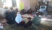 برگزاری دوره آموزشی کاموابافی درروستای بوروئیه خوانسار شهرستان خاتم