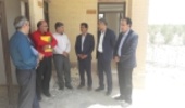بازدید فرماندار و شهردار شهرستان با همراهی مدیرکل منابع طبیعی از  پارک گلستان یک و دو