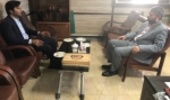 دیدار رئیس اداره منابع طبیعی و آبخیزداری اردکان با دادستان جدید شهرستان 