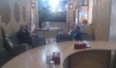 دیدار مدیر کل منابع طبیعی و آبخیزداری استان یزد با سرپرست فرمانداری شهرستان تفت 