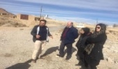 بازدید معاونت روابط عمومی سازمان جنگل ها ، مراتع و آبخیزداری از پروژه های اجرایی در شهرستان تفت