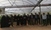 بازدید دانشجویان مقطع کارشناسی ارشد دانشکده منابع طبیعی اردکان از چند سایت تولید گیاهان دارویی و اسانس گیری در منطقه