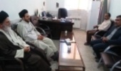 ديدار نماینده ولی  فقیه سازمان جهاد کشاورزی استان یزد با كاركنان منابع طبيعي درشهرستان خاتم