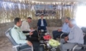 بازديد فرمانده يگان حفاظت اداره كل منابع طبيعي استان از شهرستان بافق