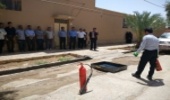 برگزاری دوره آموزشی اطفاء حریق در روستای چاه افضل شهرستان اردکان