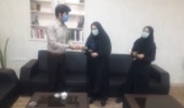 تجلیل از بانوان به مناسبت ولادت حضرت زهرا ( س) در اداره منابع طبیعی و آبخیزداری شهرستان اردکان 