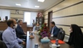 دیدار رییس منابع طبیعی و آبخیزداری بافق با رئیس دادگستری و دادستان شهرستان 