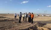 بازدید معاونت هماهنگی امور عمرانی استانداری وهییت همراه از پروژه های جنگل شهرستان یزد