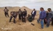 اجرای عملیات نهالکاری به یاد سردار شهید حاج قاسم سلیمانی وشهداء شهرستان درشهرستان خاتم 