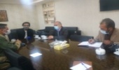 دیدار اصحاب رسانه به مناسبت هفته منابع طبیعی در اداره منابع طبیعی و آبخیزداری شهرستان اردکان