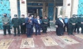 تجلیل از مقام شامخ شهدا توسط کارمندان اداره منابع طبیعی و آبخیزداری شهرستان تفت