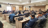حضور رئیس اداره منابع طبیعی درجلسه شورای اداری شهرستان ابرکوه