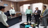 تجلیل رییس اداره منابع طبیعی شهرستان اشکذر از فرماندهان پاسگاههای اشکذر به مناسبت هفته نیروی انتظامی