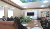 جلسه بررسي مشكلات شركت تعاوني تخصصي منابع طبيعي و فراگير شهرستان بافق 