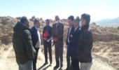 بازدید معاونت آبخیزداری استان از پروژه تکمیل و مرمت بند خاکی نیوک شهرستان میبد