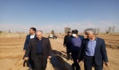 بازدید مسئول طرح مردمی یک کاشت میلیارد درخت کشور از نهالستان اشکذر 