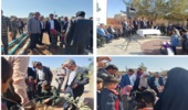 برگزاری جشن درختکاری با حضور مسیولین شهرستان اشکذر در پارک ابراهیم اباد 