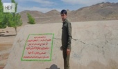 دیوارنویسی وسنگ نویسی درراستای اعتلای فرهنگ منابع طبیعی درشهرستان ابرکوه