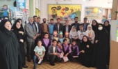 شركت رييس اداره منابع طبيعي بافق در مراسم گراميداشت هفته ملي كودك