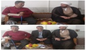 عیادت از آقای غمخوار کارشناس اداره منابع طبیعی و آبخیزداری شهرستان اردکان