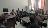 برگزاری جلسه شورای اداری اداره منابع طبیعی و آبخیزداری شهرستان خاتم