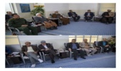 دیدار  با آیت الله اعرافی در شهرستان میبد