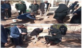 غرس نهال به مناسبت دومین روز از هفته منابع طبیعی با حضور معاونت سیاسی فرماندار اردکان 