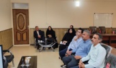بازدید رئیس امور اداری ادارهکل منابع طبیعی و آبخیزداری استان یزد از اداره شهرستان اشکذر