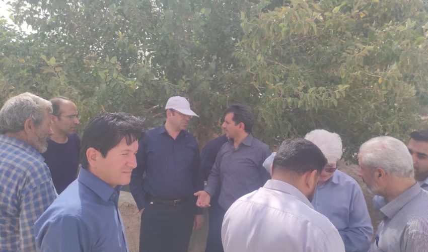 بازدید میدانی تیم بازرسی اداره کل منابع طبیعی استان یزد از اراضی شهرستان اشکذر با هدف تعیین تکلیف اراضی تصرفی سنواتی