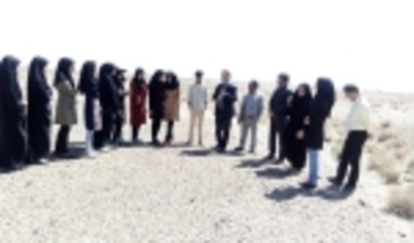 برگزاری دوره آموزشی درس حفاظت آب و خاک دانشجویان دانشگاه اردکان در شهرستان اشکذر