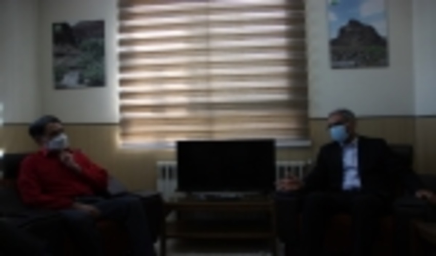 تجلیل از همکار روشندل به مناسبت روز جهانی عصای سفید