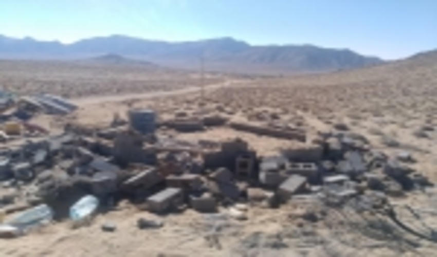 رفع تصرف اراضی ملی در منطقه تنگ حوضكي شهرستان مهریز