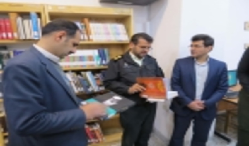 طرح کتابخانه گردی به مناسب هفته منابع طبیعی در کتابخانه عمومی شهرستان مهریز