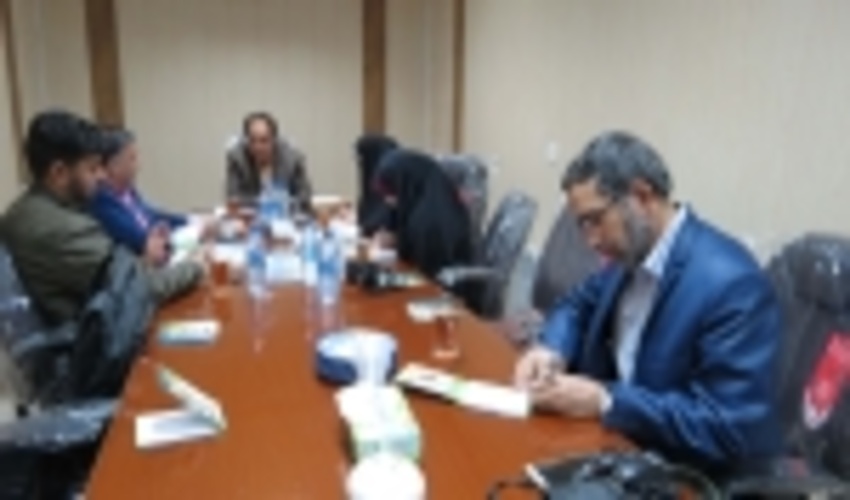 نشست خبری رييس اداره منابع طبيعي و آبخيزداري مهريز با اصحاب رسانه