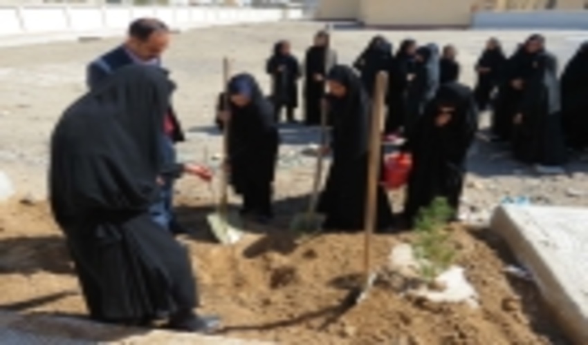 دانش آموزان مهريزي هفته منابع طبيعي و آبخيزداري را گرامي داشتند