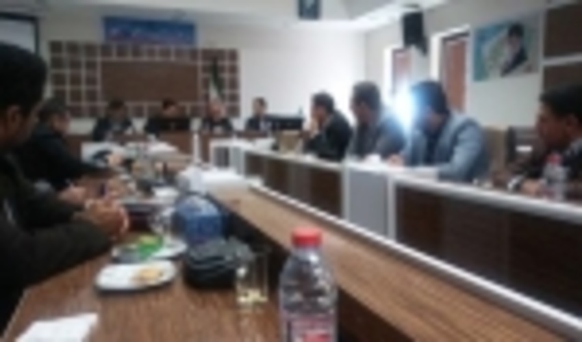 برگزاری جلسه هماهنگی مراسم هفته منابع طبیعی وآبخیزداری درشهرستان خاتم