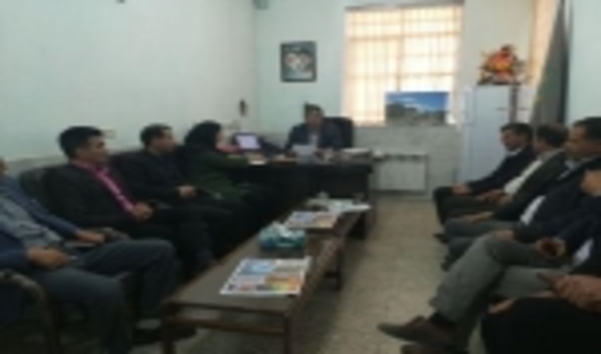 برگزاری اولین جلسه هفته منابع طبیعی درشهرستان خاتم 