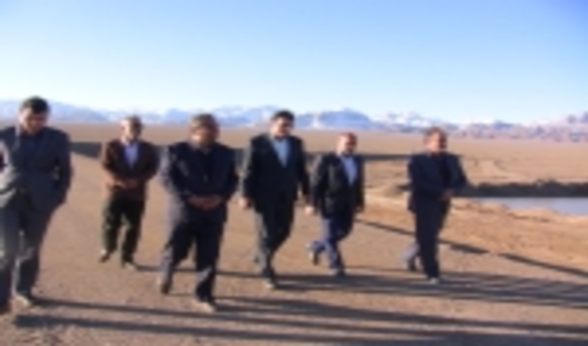 فرماندار میبد از پروزه های در حال اجرا صندوق توسعه ملی شهرستان میبد بازدید کرد .