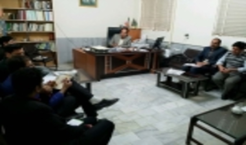 برگزاری اولین جلسه هفته منابع طبیعی در اداره منابع طبیعی و آبخیزداری شهرستان مهریز