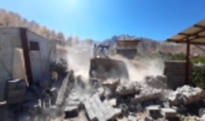 قلع و قمع و رفع تصرف اراضی در شهرستان تفت