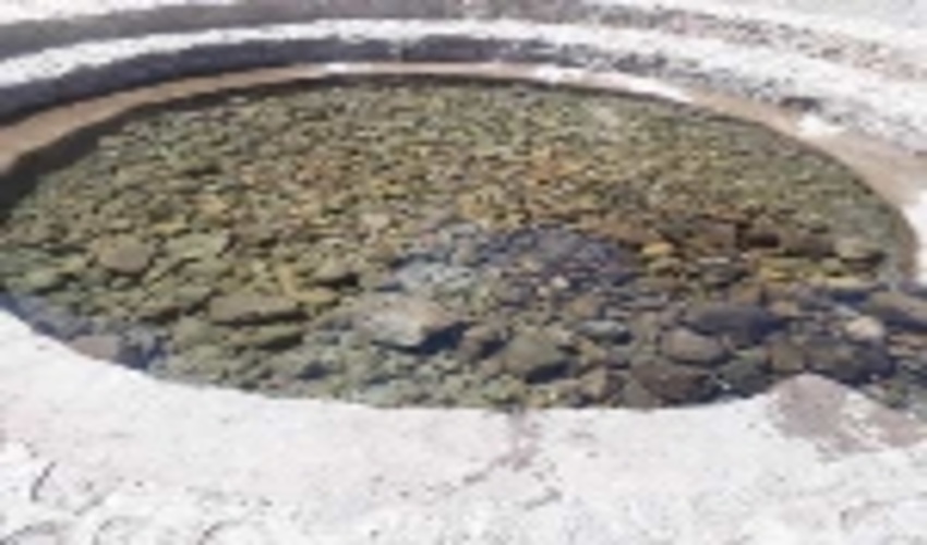 جاري شدن چشمه طامهر  شهرستان تفت