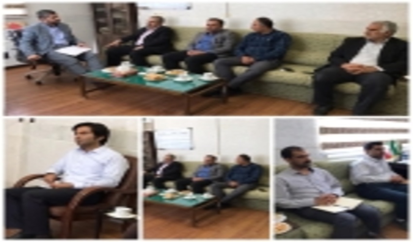 برگزاری جلسه بررسی وضعیت اراضی شهرستان اردکان در محل اداره منابع طبیعی و آبخیزداری شهرستان  