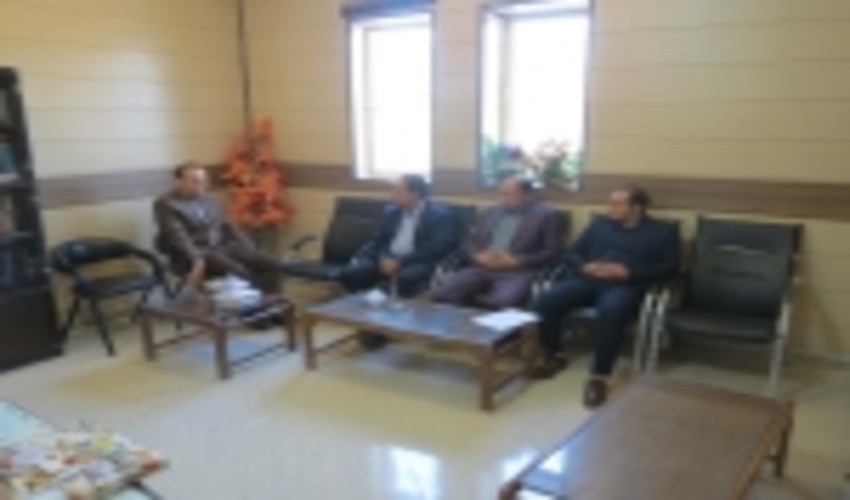 دیدار ریاست منابع طبیعی و آبخیزداری مهریز با دادستان جدید شهرستان