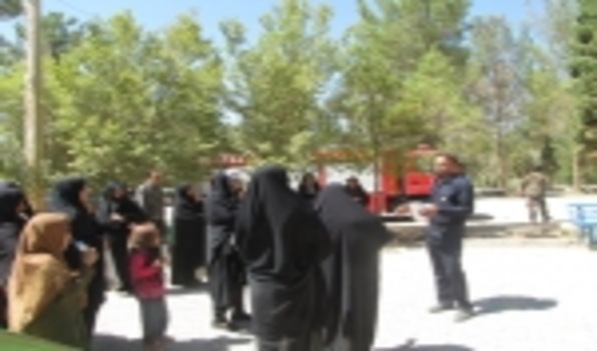 	برگزاری دوره آموزشی اطفاءحریق درشهرستان ابرکوه