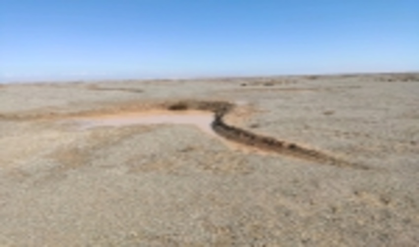 پروژه کنترل  سیل و مدیریت هرزآب غرب ابرکوه آبگیری شد 