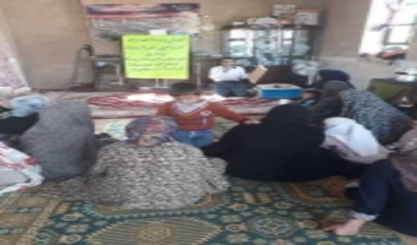 برگزاری دوره آموزشی کشت تلفیقی درختان مثمروپرورش زنبورعسل درروستای بوروئیه خوانسار شهرستان خاتم